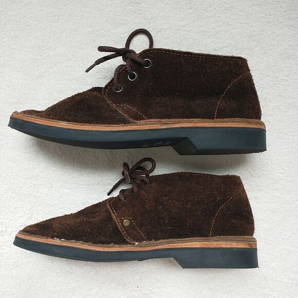 Brother Vellies Unisex UK4 Brown Erongo Suede Chukka Boots Desert Shoes Lace Up - Picture 5 of 13